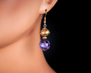 Charoite Earrings