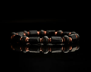 Men's Black Tourmaline Bracelet