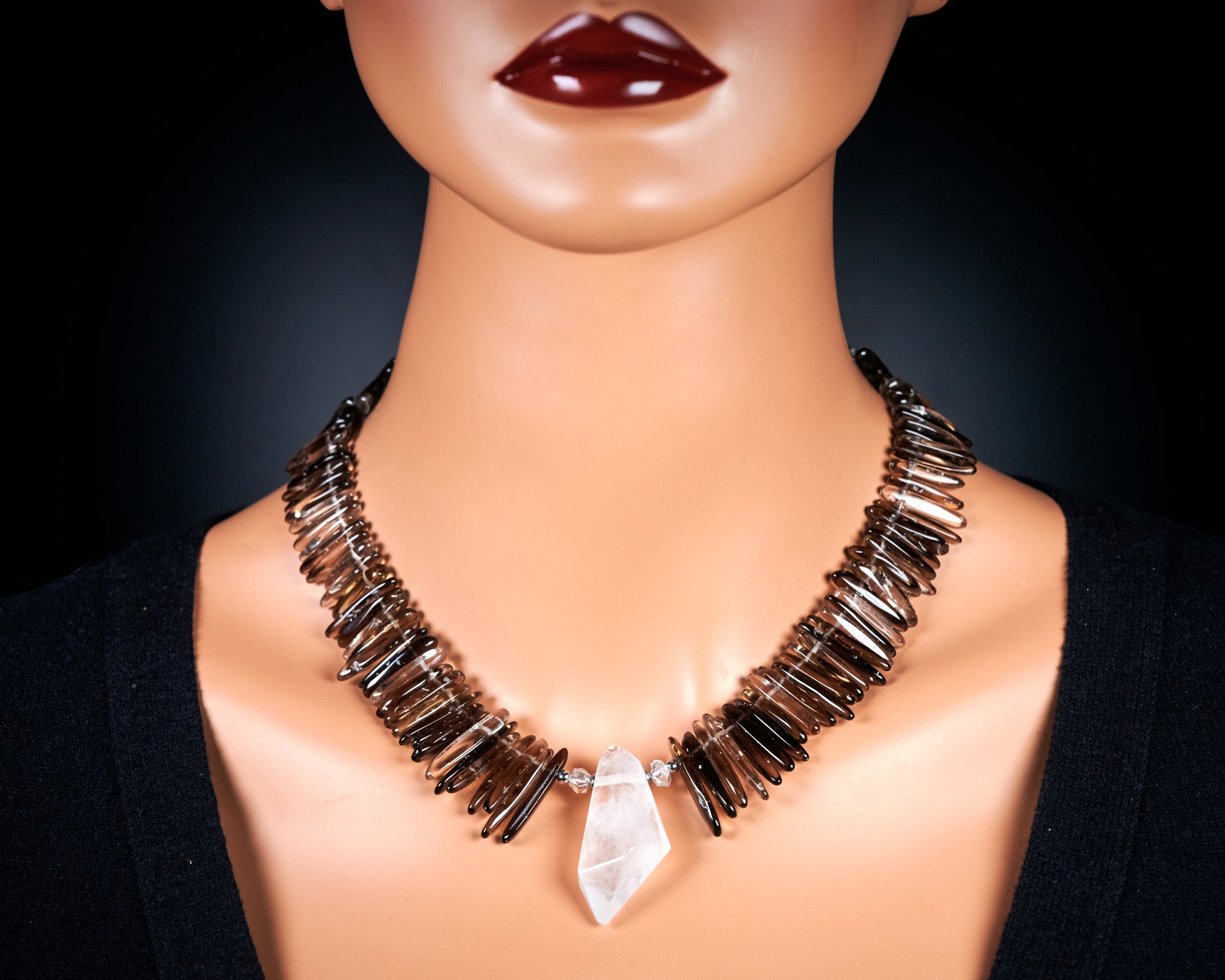 Smoky Quartz Necklace