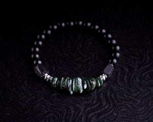 Seraphinite Black Tourmaline Bracelet