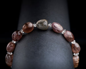 Super 7 Herkimer Diamond Bracelet