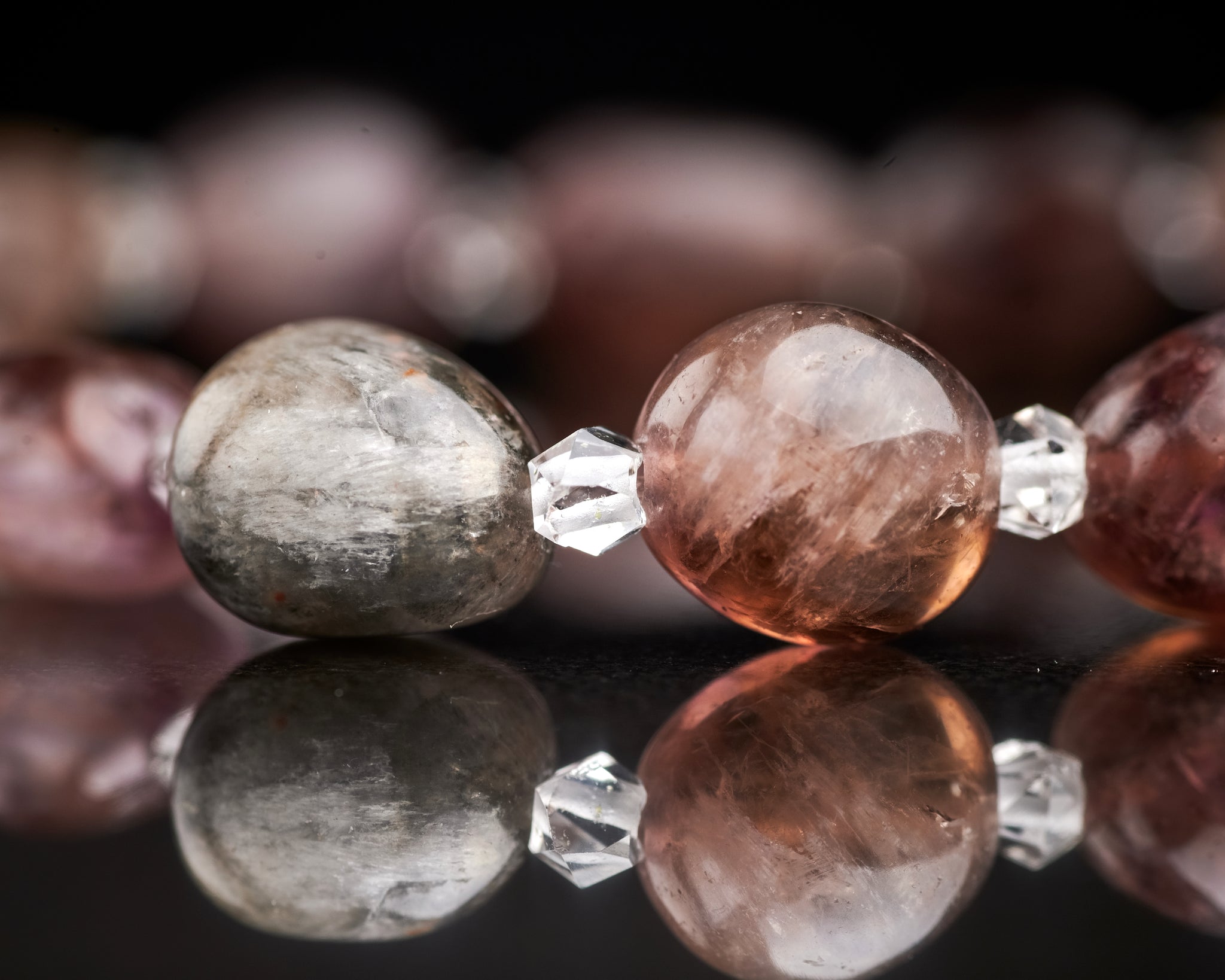 Super 7 Herkimer Diamond Bracelet