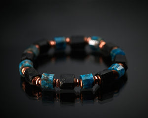 Men's Black Tourmaline Bracelet