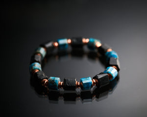 Men's Black Tourmaline Bracelet